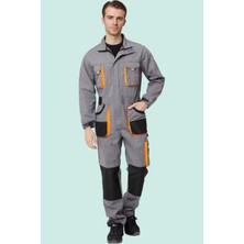 Erkek Iş Tulumu Çok Cepli ve Dayanıklı Alaska Tulum Koruyucu Tasarım Şık Rahat Kesim