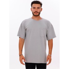 Erkek Oversize Doubleface Cepli Tshirt