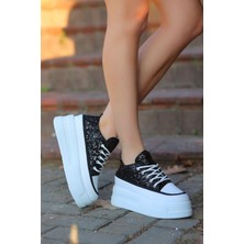 FRM-118 Yüksek Taban Keten Simli Spor