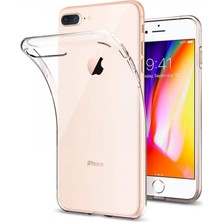 Piyasa Sepeti Apple iPhone 8 Plus Ultra İnce Silikon Kılıf Şeffaf