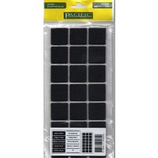 Hamadex Yapışkanlı KEÇE30X30 mm  Mobilya Masa Sandalye Parke Zemin Koruyu Kaydırmaz Keçe (21LI Paket)