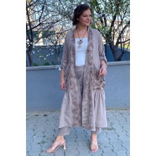 Kadın Vizon Kap Ceket