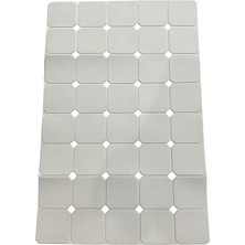 Slikon Yumuşak Taban Katlanabilir Aqua Luxe Banyo Paspası 45X70 cm Pratik