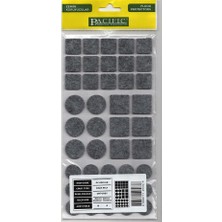 Hamadex Yapışkanlı Keçe – 20X20 & 25X25 Keçe Kahverengi 42 Adet Mobilya, Zemin Koruyucu Ses Önleyici