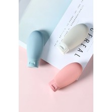 Renkli 3'lü Seyahat Krem ve Sabun Kutusu, Kolay Taşınabilir, Pratik ve Şık Set