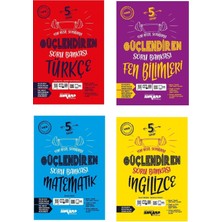 Ankara 5. Sınıf Matematik + Türkçe + Fen + Ingilizce Güçlendiren Soru Seti 4 Kitap 2023
