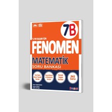Fenomen Yayıncılık Fenomen 7. Sınıf Matematik Soru Bankası (B) Mesleki Hazırlık İçin 1000 Sayfa Ciltli Kitap