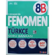 Fenomen Okul Yayınları Fenomen 8.sınıf Lgs Yeni Baskı Türkçe - B Soru Bankası