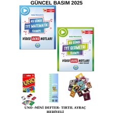 Rehber Matematik 49 Günde Tyt Matematik--Geometri Video Ders 2 Kitap (Uno-Mini Defter-Tırtıl Ayrç)