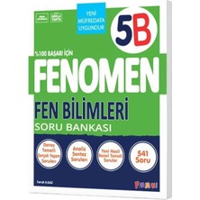 Fenomen Yayıncılık Fenomen 5.sınıf Fen Bilimleri B Soru Bankası 2025 Mesleki Hazırlık Sınavı Hedefleyenler İçin