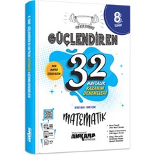 Ankara Yayıncılık 8. Sınıf Matematik Güçlendiren 32 Haftalık Kazanım Denemeleri Mesleki Hazırlık