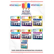Fenomen Yayıncılık 8.sınıf Matematik Fasikül Set 6 Kitap + Kök Soru Bankası Mesleki Hazırlık İçin