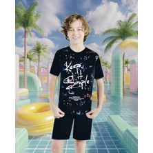 Markası 501 Erkek Çocuk Baskılı Pijama Takımı