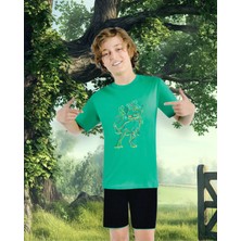 Markası 504 Erkek Çocuk Baskılı Pijama Takımı