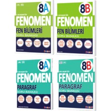 Fenomen 8.sınıf Fen Bilimleri A-B ve Paragraf A-B Soru Bankası