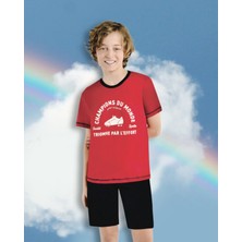 Markası 503 Erkek Çocuk Baskılı Pijama Takımı
