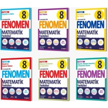 Fenomen 8.sınıf Matematik ''fasikül Set 6kitap+Kök Soru Bankası'' Yeni Baskı 7 Kitap Set