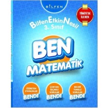 Bilfen Yayınları Ben Matematik 3. Sınıf Yeni Nesil Etkinlikli Soru Bankası 2020