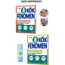 Fenomen 8. Sınıf Kök Matematik -Fen Bilimleri (2 Kitap) (Tırtıl A K+Kalem B)2026
