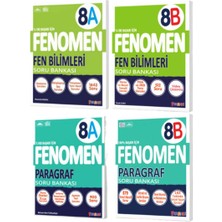 Fenomen 8.sınıf Fen Bilimleri A-B ve Paragraf A-B Soru Bankası