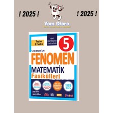 5. Sınıf Matematik Fasikülleri (6 Fasikül) Soru Bankası Set 2025