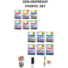 Fenomen 8. Sınıf Matematik + Fen Bilimleri Fasikül Seti 12 Kitap (Uzay A+Emoji K+Kalem B)2026