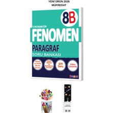 Fenomen 8. Sınıf B Paragraf Soru Bankası (Uzay A.+Kalem B)Yeni 2026 Müfredat
