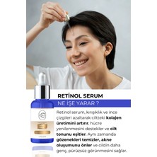 Kırısıklık Karşıtı, Onarıcı Retinol (A Vitamini) Gece Serumu 30 ml (2% Retinol + Ceramide)