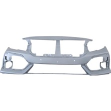 Honda Civic Hb 16/21 Ön Tampon Astarlı Gri̇ (Tyg)