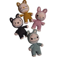 Labubu Takımı Amigurumi Organik Oyuncak