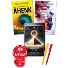 Alfa Kalem+ Kozmik Atlas+Ritim Ahenk+Yankı 3 Kitap Yeni (Mehmet Levent Ünal Güner Haktan Akdoğan)