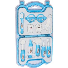 ERN-2040 Çantalı Mavi Dişçi Seti -Heroes Toys