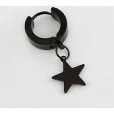 Erkek Yıldız Çelik Küpe 1 Adet