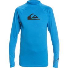 Quiksilver All Time Ls Youth Erkek Çocuk Mavi Lycra