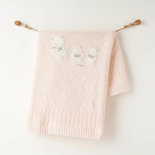 Andywawa AC26341 Triko Battaniye 85X100 Pink Melange