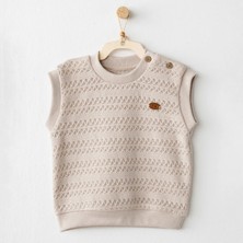 Andywawa AC26133 Wawa Exclusive Yelek Beige