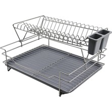 Evilem Tabaklık 2 Katlı Metal (4490)