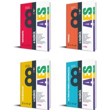 Optik 2026 8. Sınıf Lgs Matematik + Türkçe + Fen + Inkılap Tarihi Aes Fasikül Seti 4 Kitap