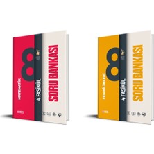 Optik 2026 8. Sınıf Lgs Matematik + Fen Bilimleri Fasikül Soru Bankası Seti 2 Kitap