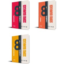 Optik 2026 8. Sınıf Lgs Matematik + Türkçe + Fen Fasikül Soru Bankası Seti 3 Kitap