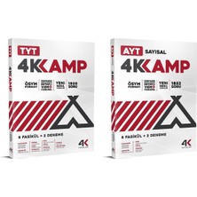 4K 2026 Tyt Kamp Kitabı + Ayt Sayısal Kamp Kitabı Seti 2 Kitap