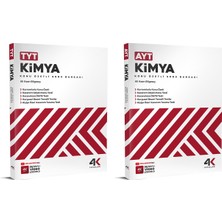 4K 2026 Tyt Ayt Kimya Konu Özetli Soru Bankası Seti 2 Kitap