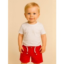 Erkek Bebek Dokuma Şort