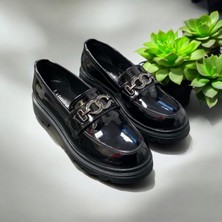 Kadın  Toka Detaylı Aksesuarlı Casual Günlük Rahat  Loafer Ayakkabı