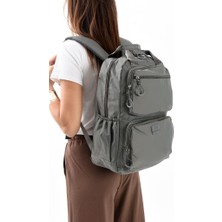 Unisex Günlük Sırt Çantası Paraşüt Kumaş Hafif Çok Cepli Yağmur Itici Kumaş 40*30 cm Okul Çantası