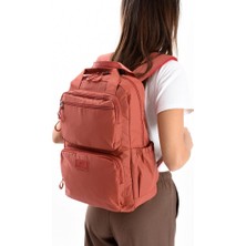 Unisex Günlük Sırt Çantası Paraşüt Kumaş Hafif Çok Cepli Yağmur Itici Kumaş 40*30 cm Okul Çantası