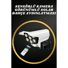 Kamera Görünümlü LED Lamba Dönebilen Bahçe Aydınlatması Duvar Lambası
