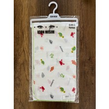 Gülümse Gel Müslin Bez Yenidoğan Unisex Kız Erkek Bebek Çocuk Örtüsü Müslin Çok Amaçlı Örtü Battaniye Kundak