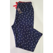 Bambu Likralı Ring Viskon Battal Beden Pijama Altı 6020