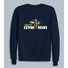 Szymanski Baskılı Pamuklu Erkek Sweatshirt